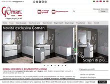 Tablet Screenshot of goman.it